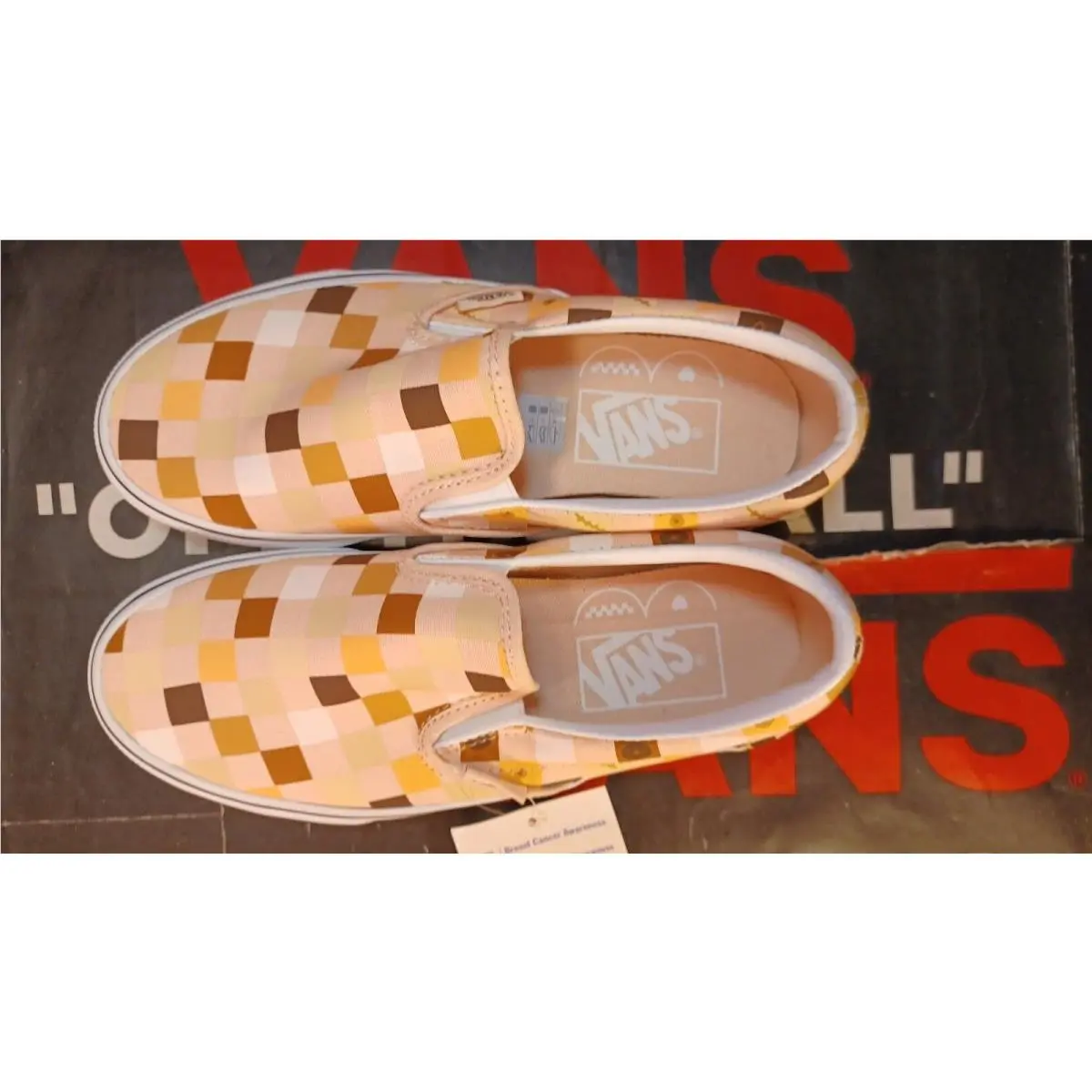 Vans shoes - VANS Off The Wall - Off The Wall - VN0A4BV3TB3 - Pink/Tan 2