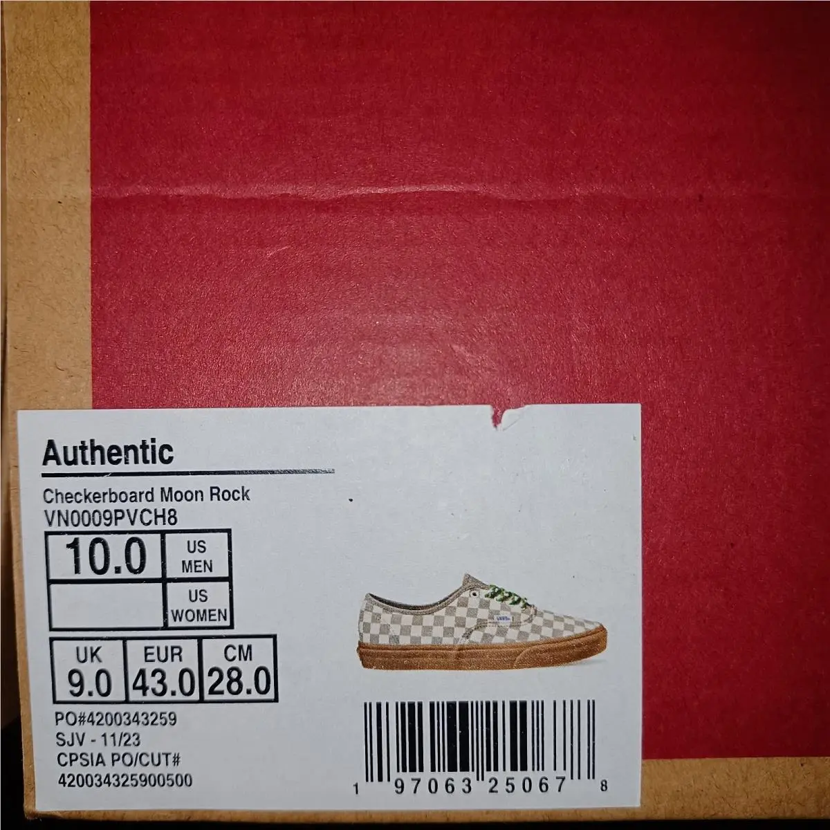 Vans shoes - VANS Authentic - Authentic - VN0009PVY6Z - Brown 1