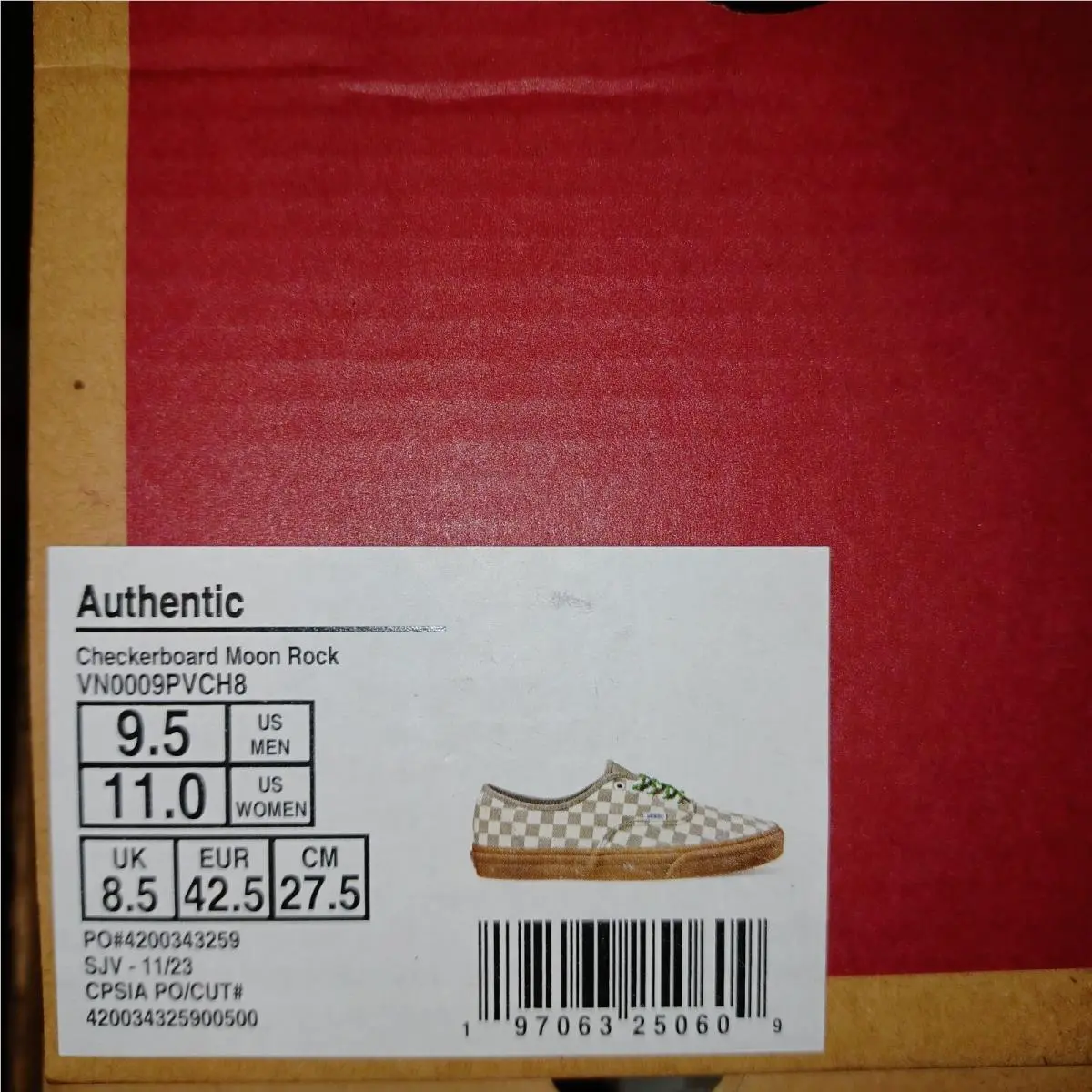 Vans shoes - VANS Authentic - Authentic - VN0009PVY6Z - Brown 0