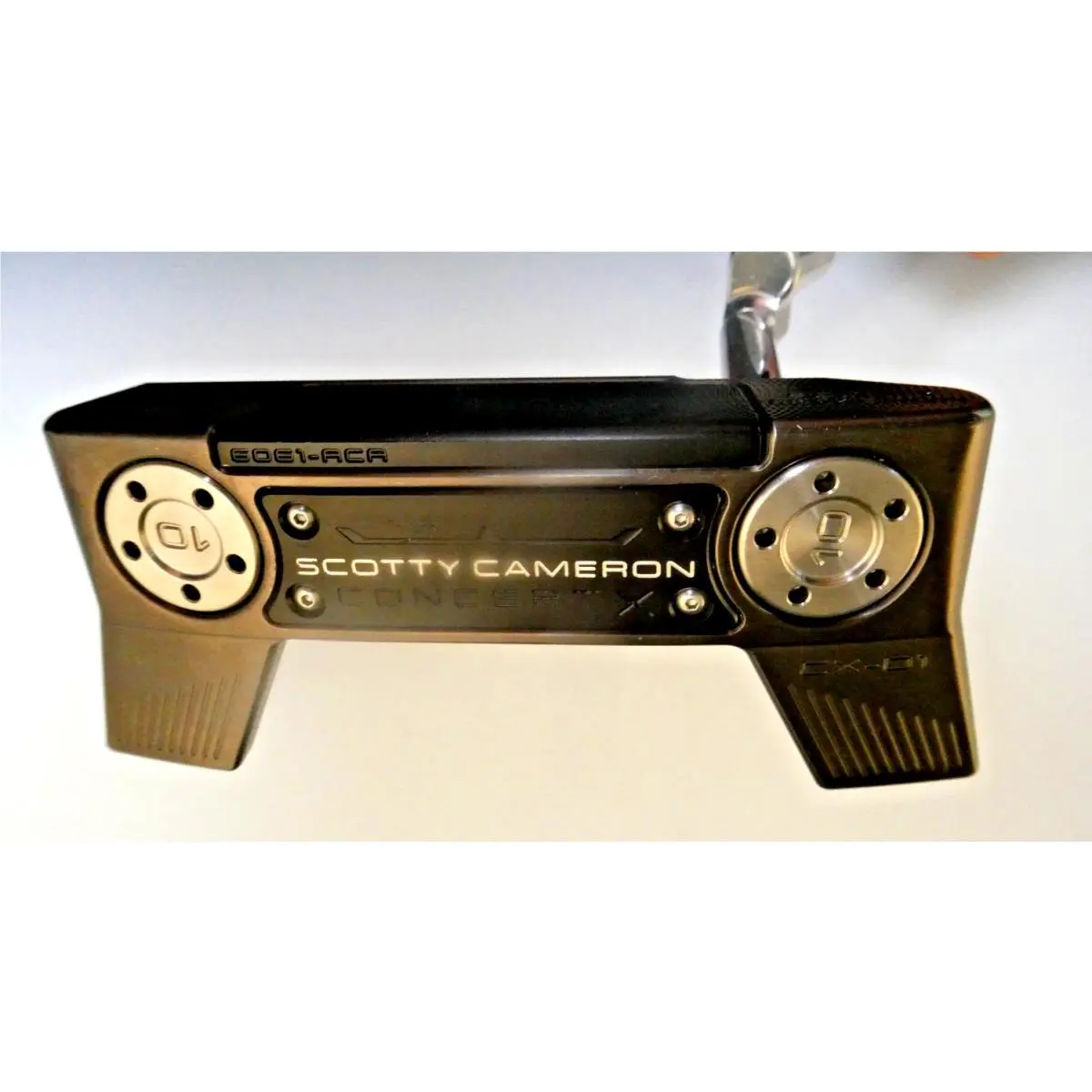 Scotty Cameron Concept X CX-01 Putter 6061 Aircraft Aluminum Face Limited