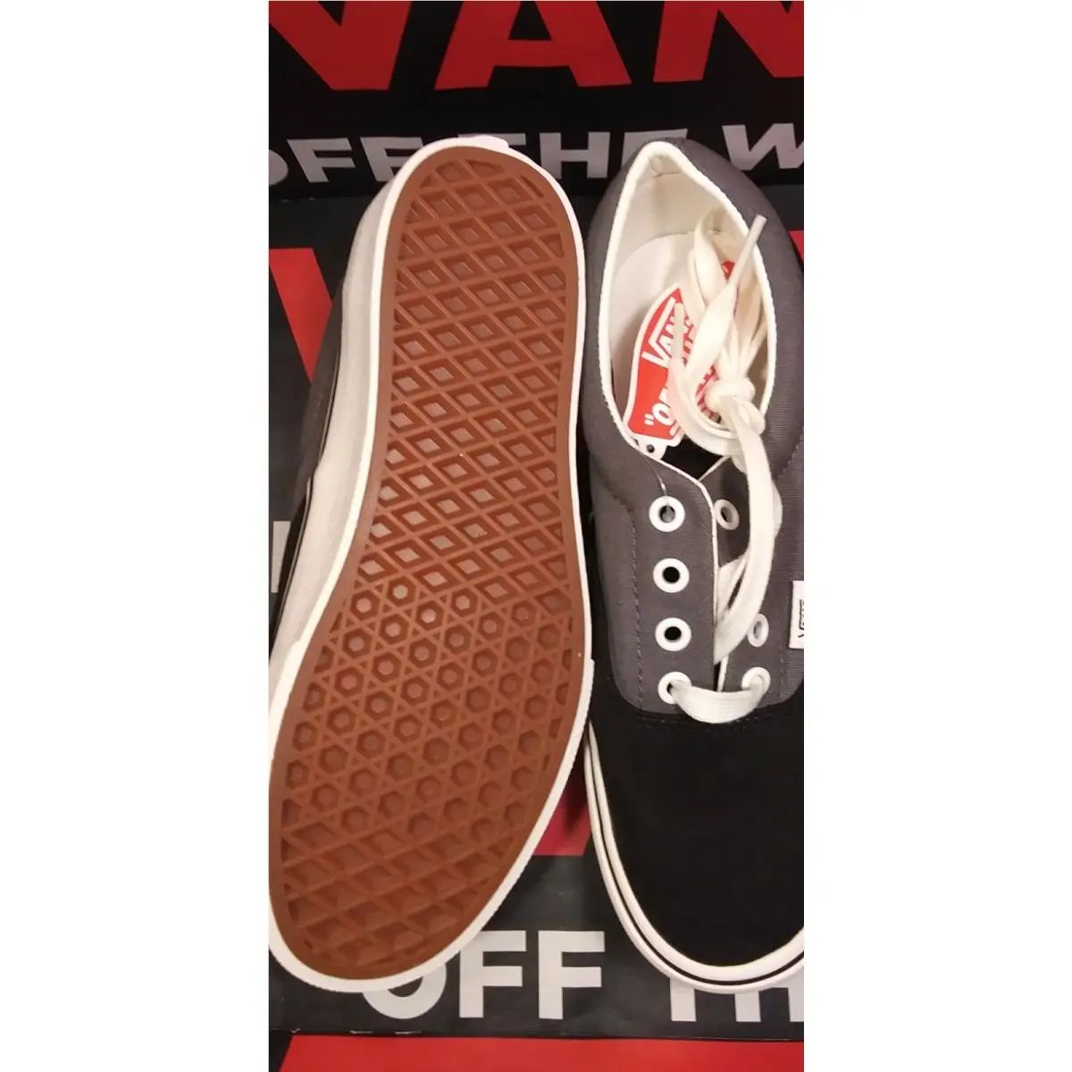 Vans shoes - Vans Era Platform 2-tone - Era Platform - Black/Pewter 8