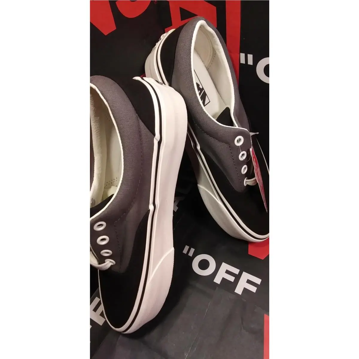 Vans shoes - Vans Era Platform 2-tone - Era Platform - Black/Pewter 13