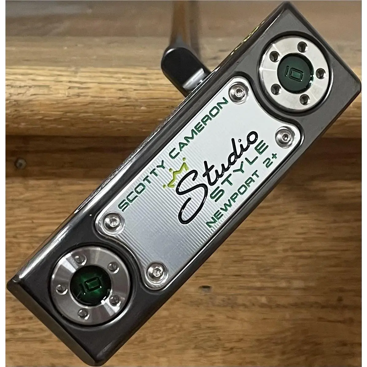 Scott  - Studio Style Newport 2 Plus - SCS - Xtreme Dark Finish - DLC - Green, Lie Angle: Black 2