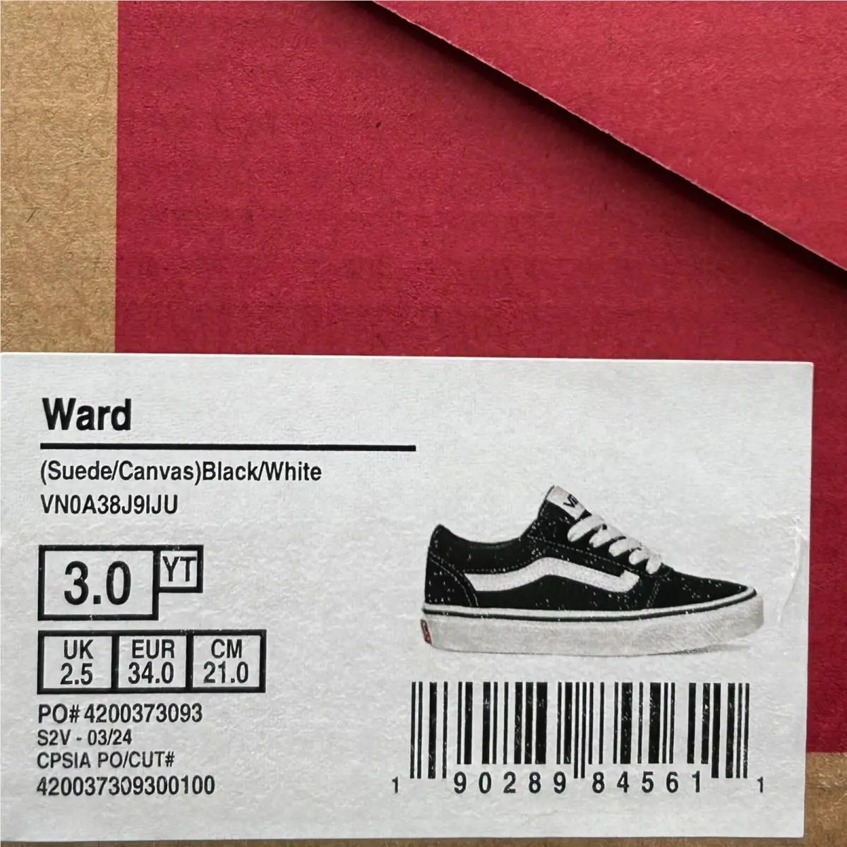 Vans shoes - Vans Ward - Ward - Black 10