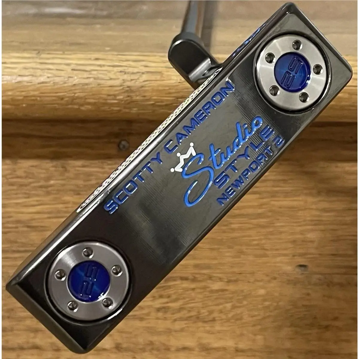 Scott  - Studio Style Newport 2 - 2026 - SCS - Xtreme Dark Finish - DLC - Blue, Lie Angle: Black 2