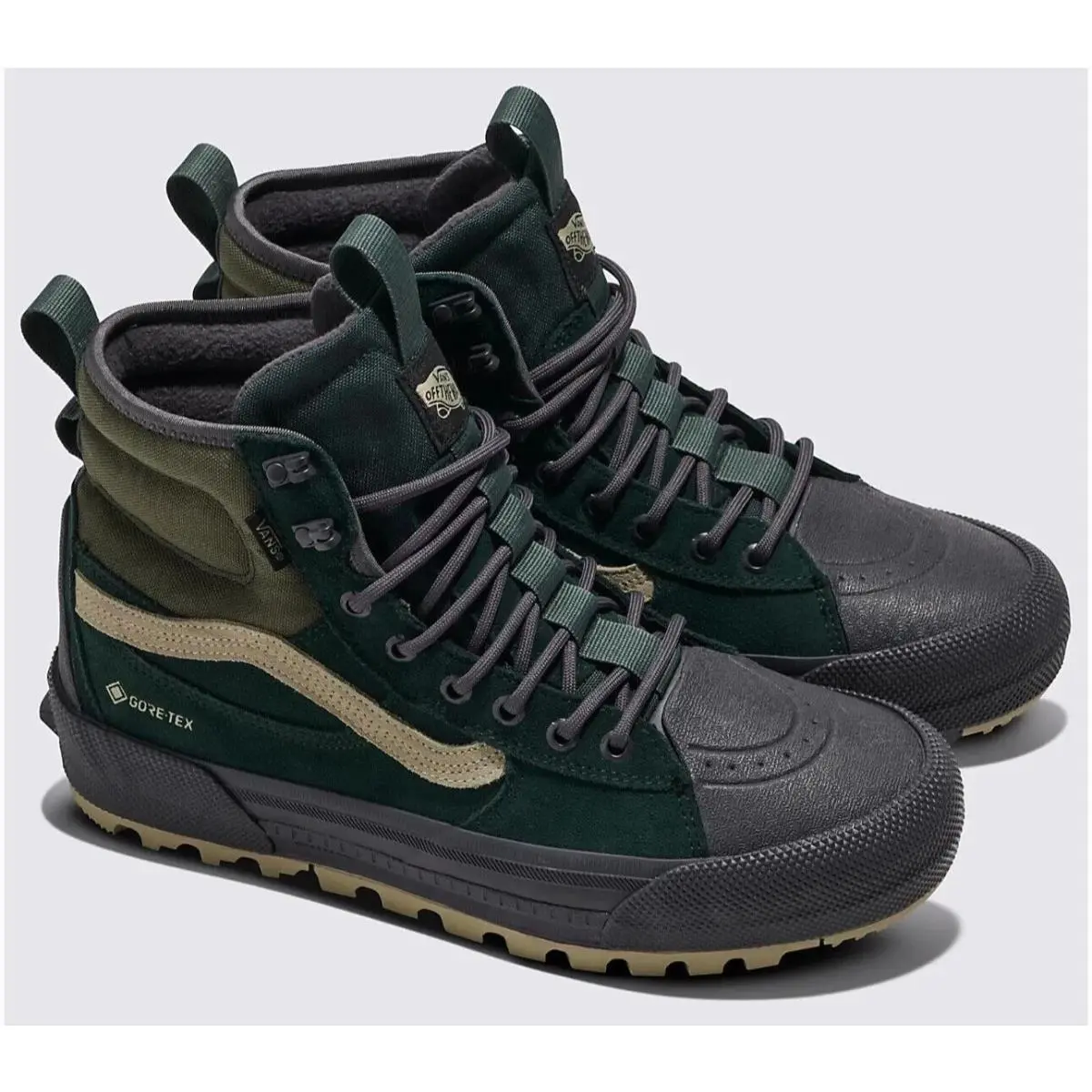 Vans shoes - VANS Sk8-Hi Mte - Mte - VN000CVSZAA - Green 2