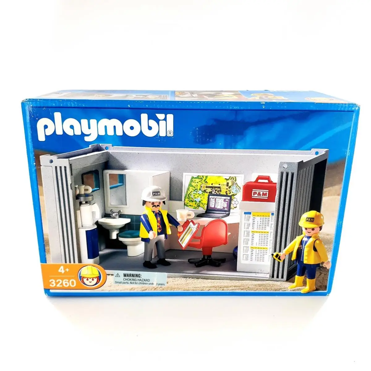 Playmobil 3260 Construction Site Office Container