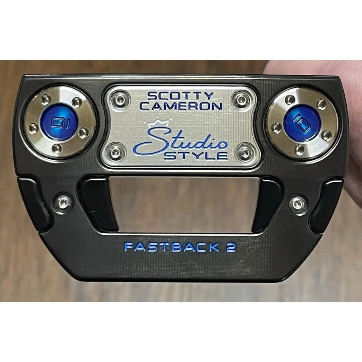 Scott  - Studio Style Fastback 2 - 2026 - SCS - Xtreme Dark Finish - DLC - Blue, Lie Angle: Black 2
