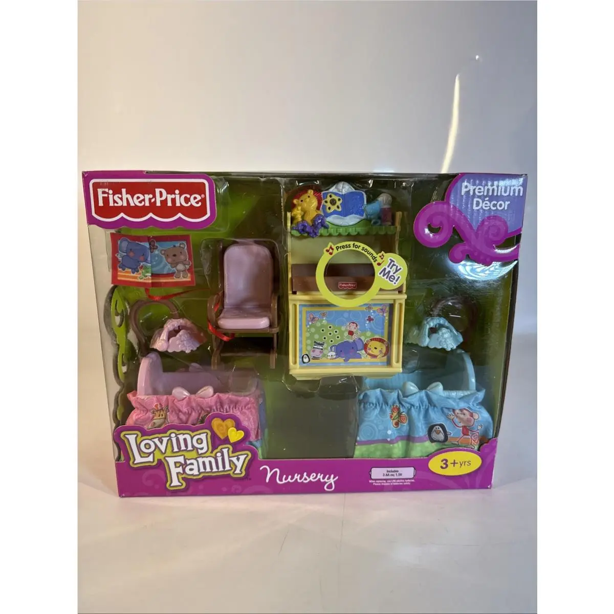 Fisher Price Loving Family Nursery Furniture 2011 Read Description