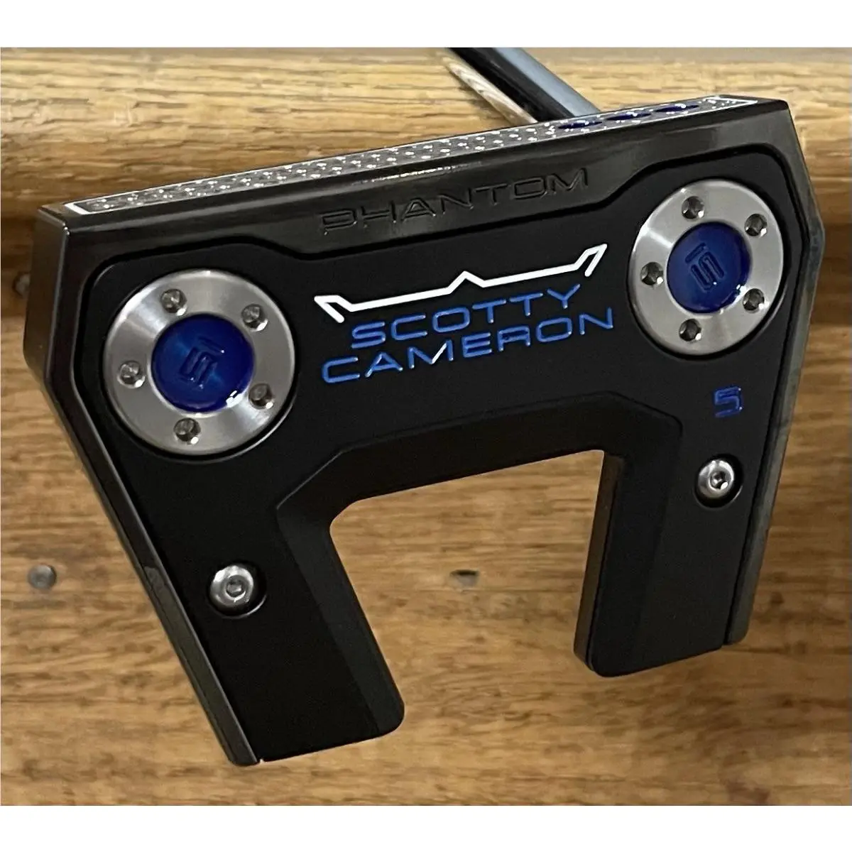 Scott  - Phantom 5 - 2026 - SCS - Xtreme Dark Finish - DLC - Blue, Lie Angle: Black 0