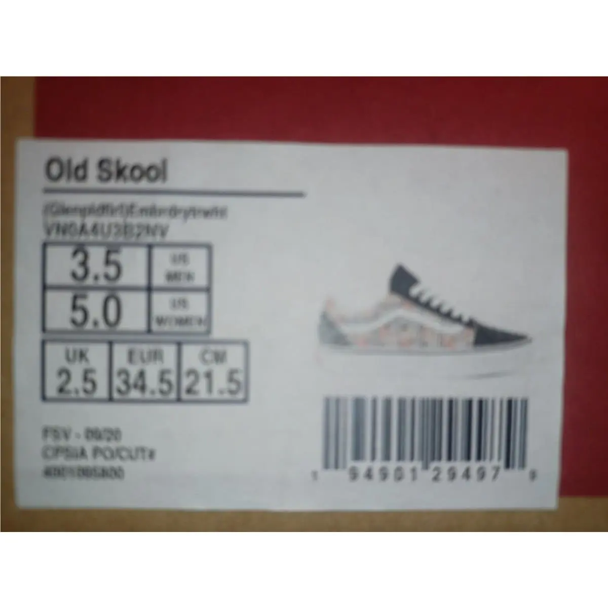Vans shoes - Vans Glen Plaid Floral - Glen Plaid Floral - Beige 5