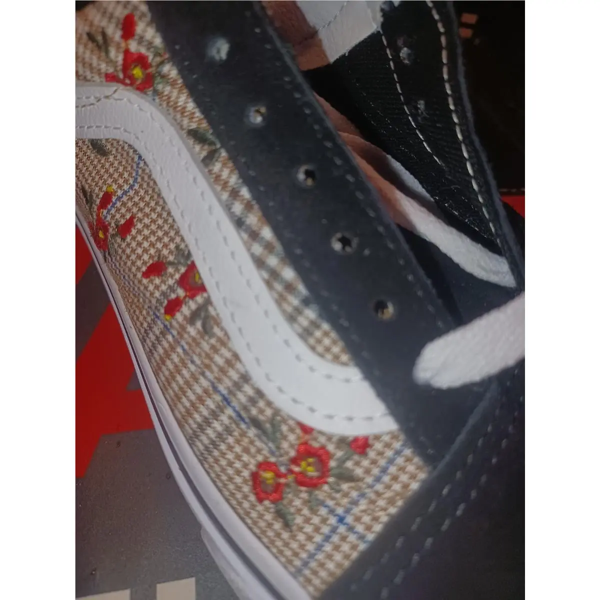 Vans shoes - Vans Glen Plaid Floral - Glen Plaid Floral - Beige 7