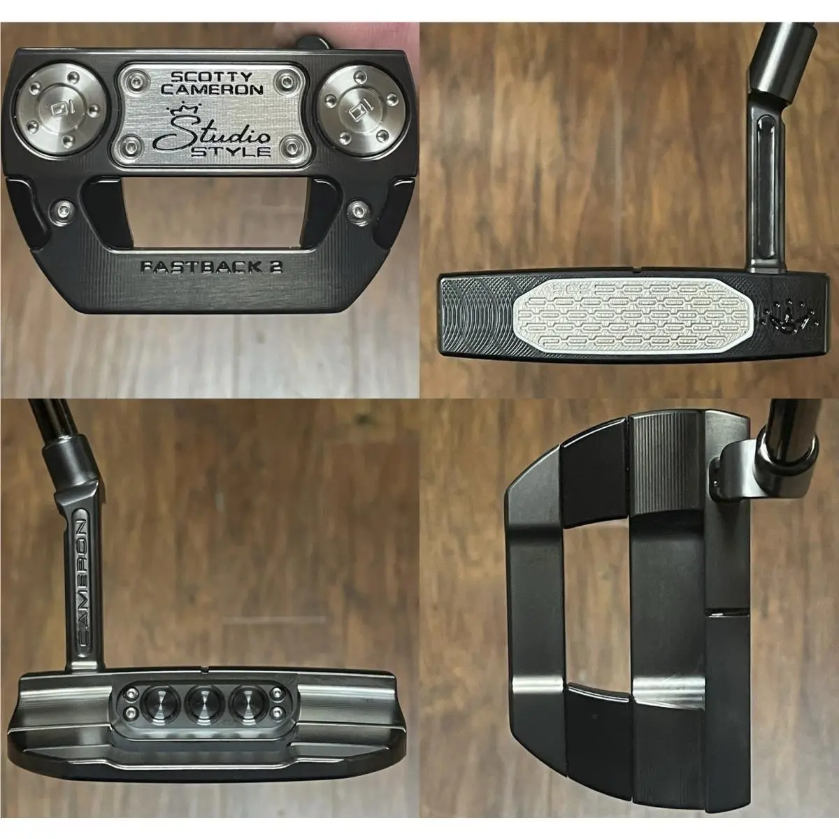Scotty Cameron Studio Style Fastback 2 Putter - - Xtreme Dark Finish - 35