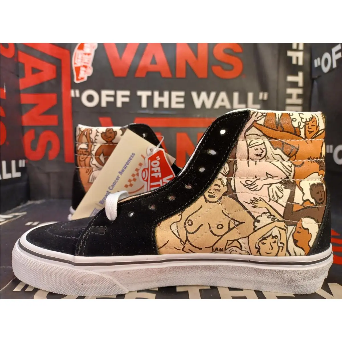 Vans shoes - VANS Sk8-Hi - VN0A4BV6TRL - Brown White Pink Tan 0
