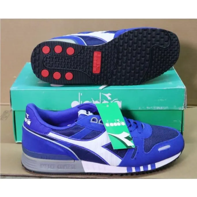 Diadora Titan II Blue/white Shoes Sneakers US Mens Size 10