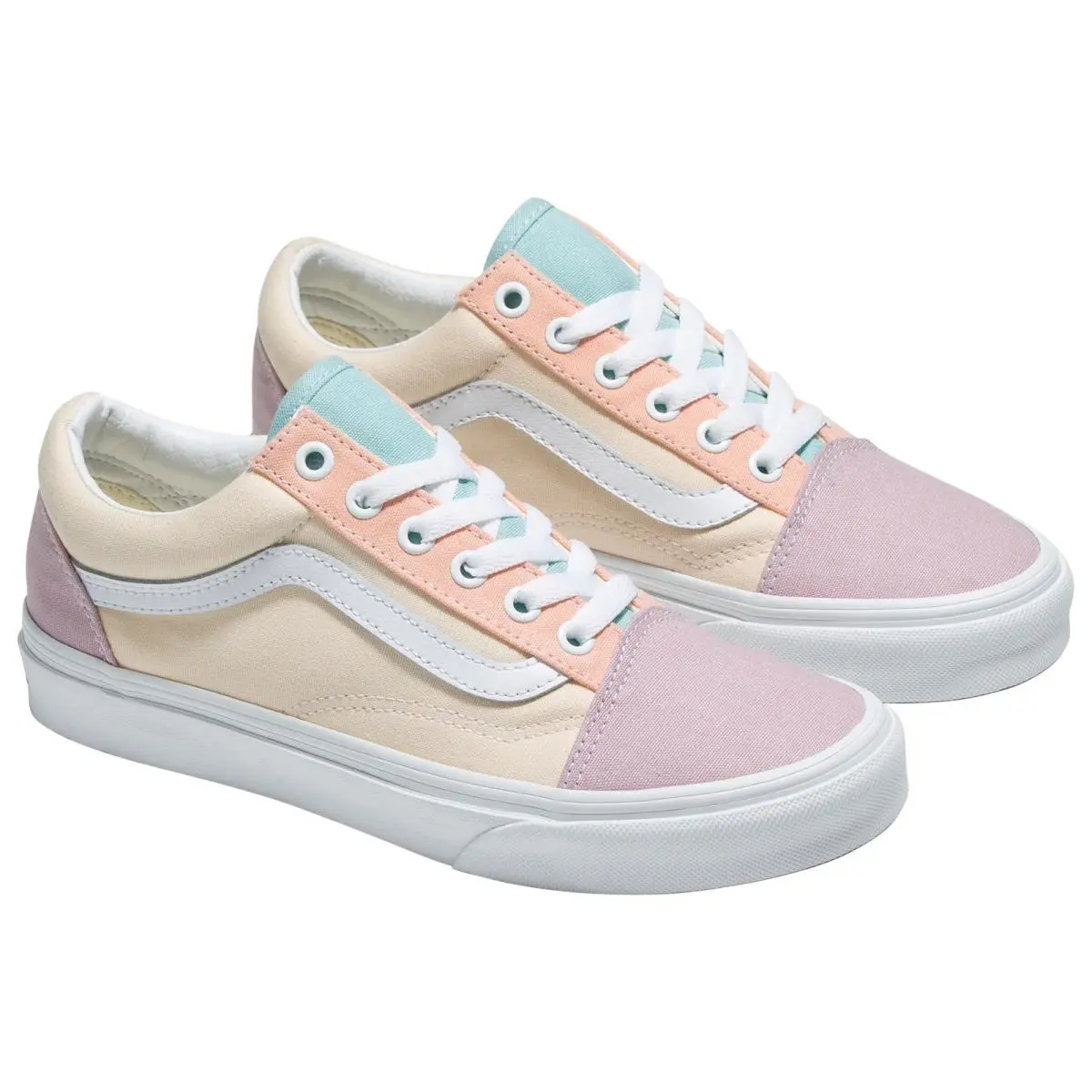 Vans shoes - Pastel Block Multi/True White 4