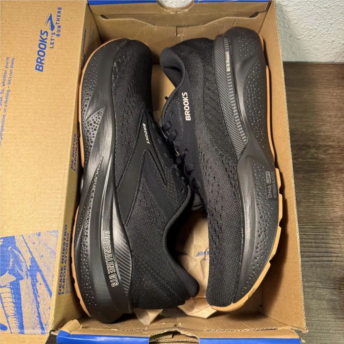 Brooks shoes - Adrenaline GTS 24 - Adrenaline GTS - 1104371D036 - Black 1