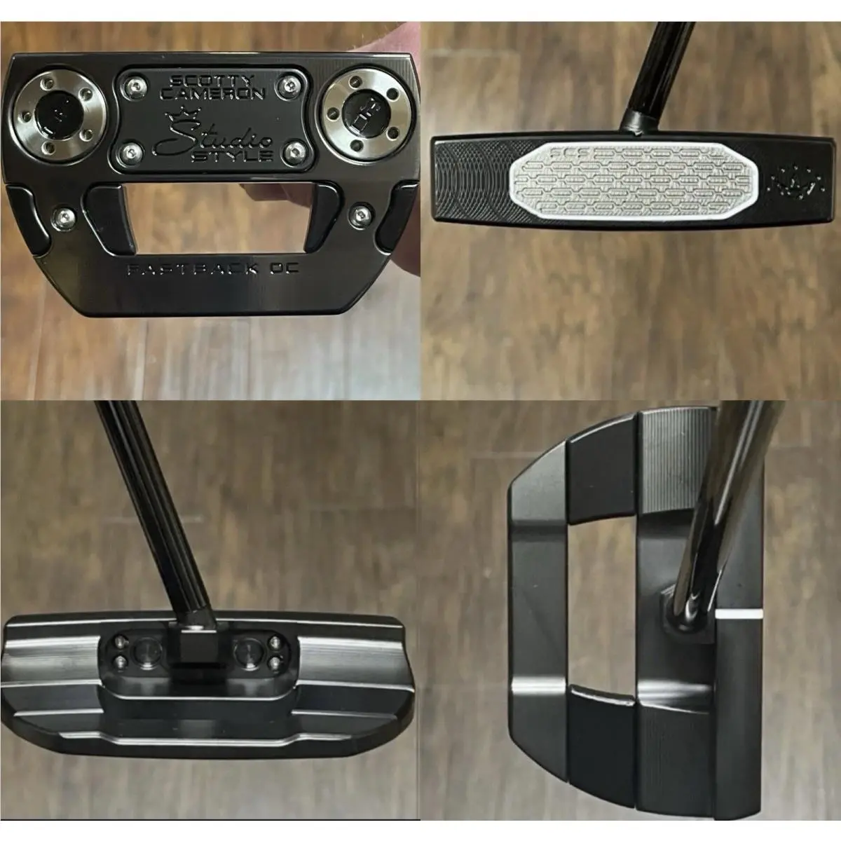 Scotty Cameron Studio Style Fastback OC Putter - - Xtreme Dark Finish - 33”