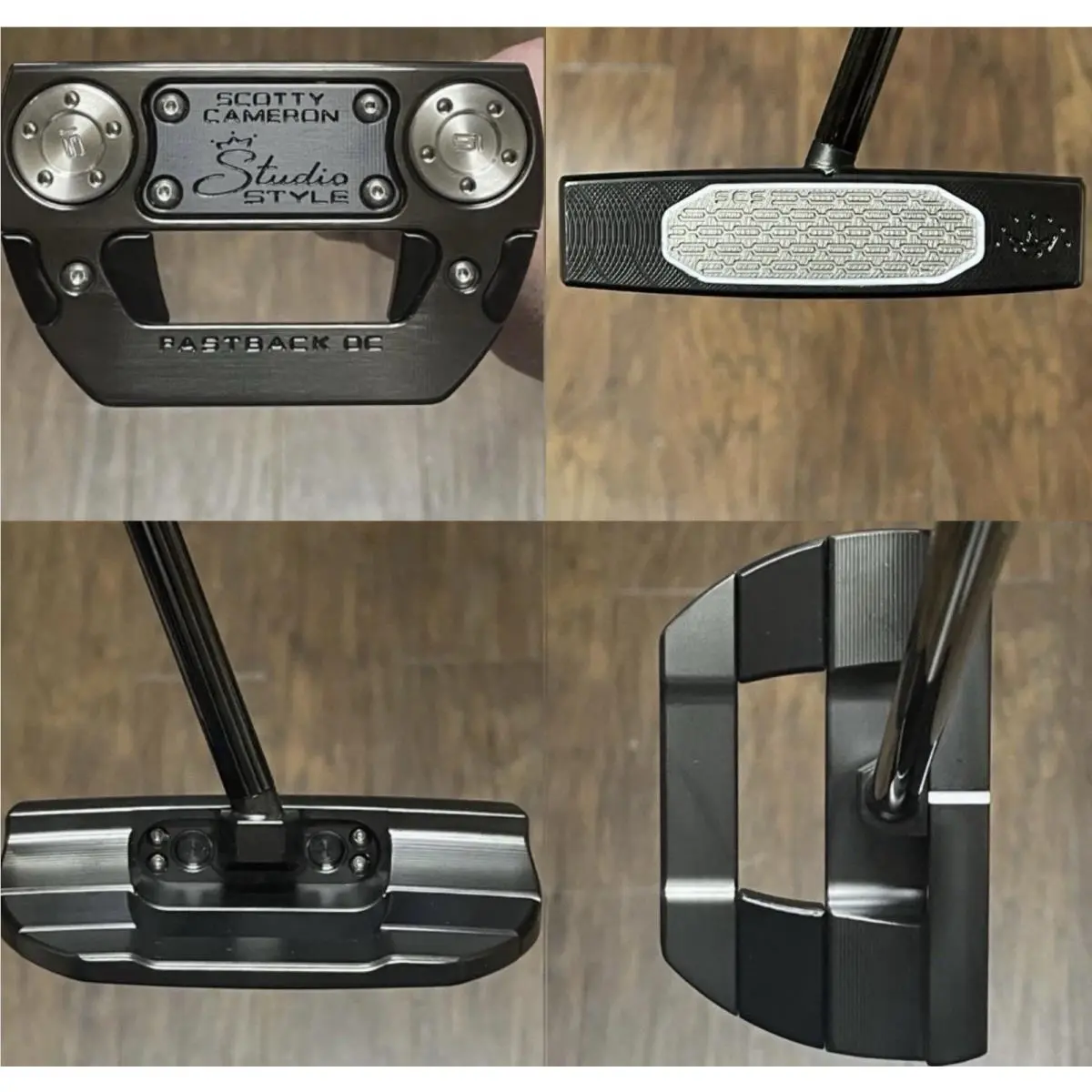 Scotty Cameron Studio Style Fastback OC Putter - - Xtreme Dark Finish - 34”