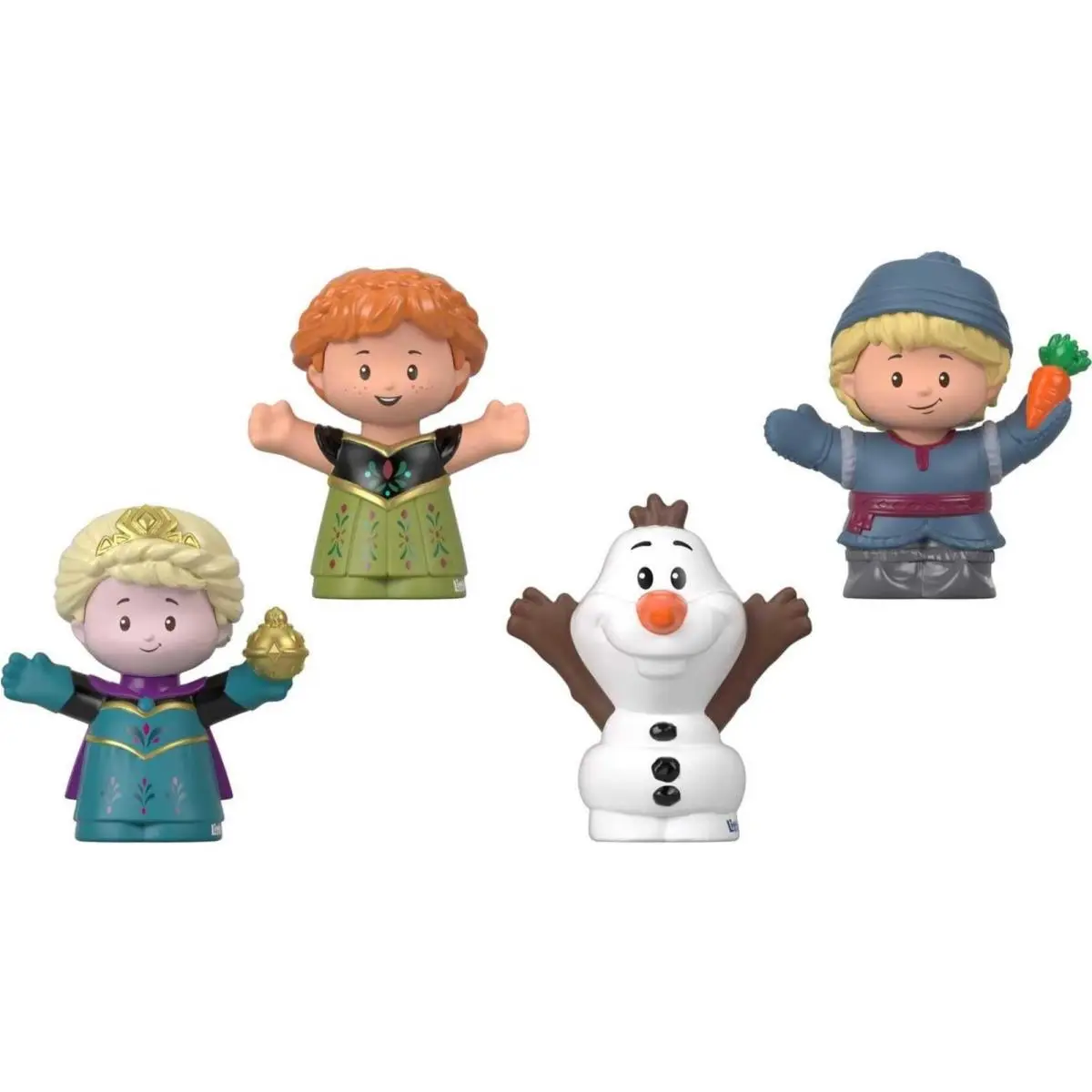 Fisher-price Little People Toddler Toys Disney Frozen Elsa Friends Figure Set