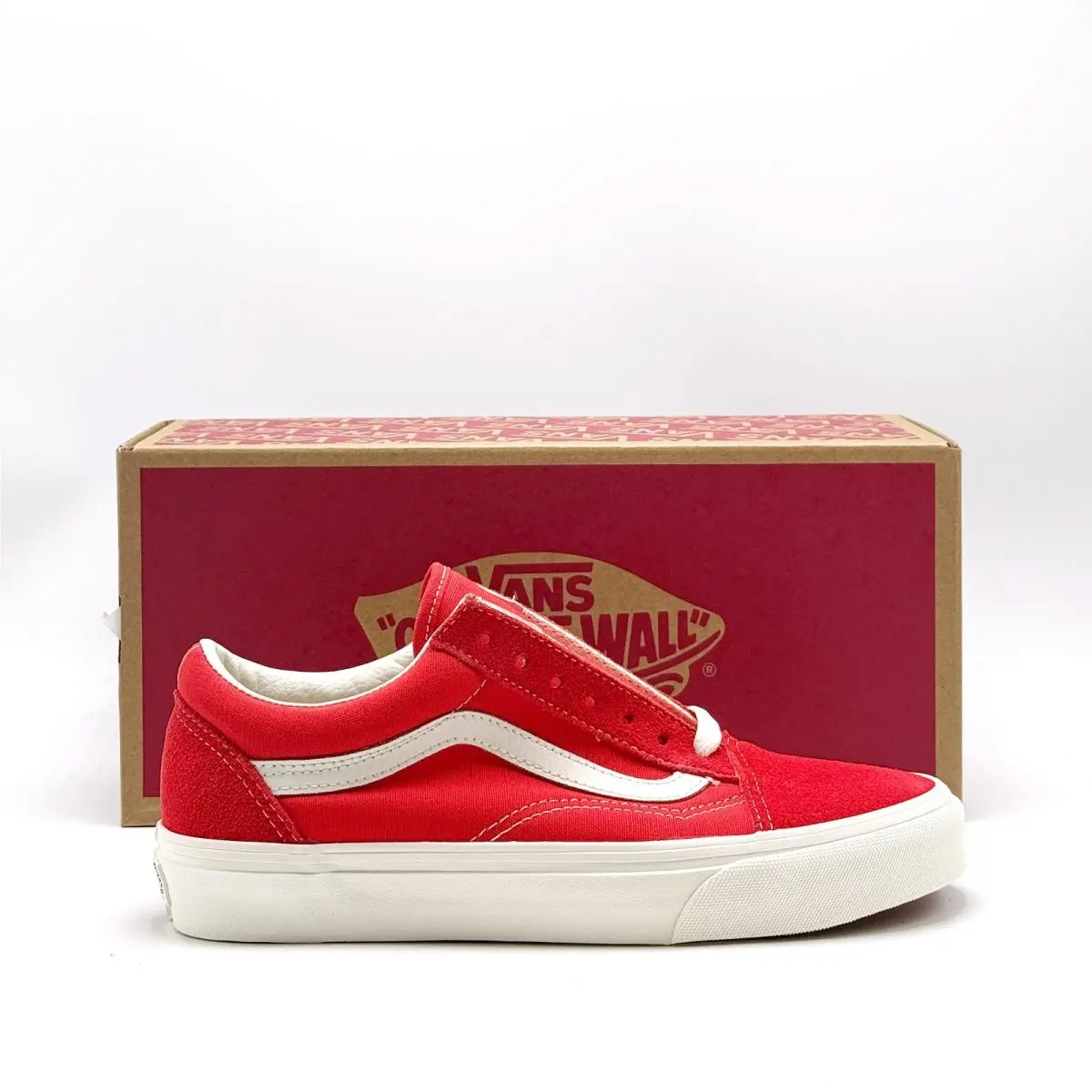 Unisex Vans Old Skool Color Theory Shoe Tomato Red VN000EDYH2D