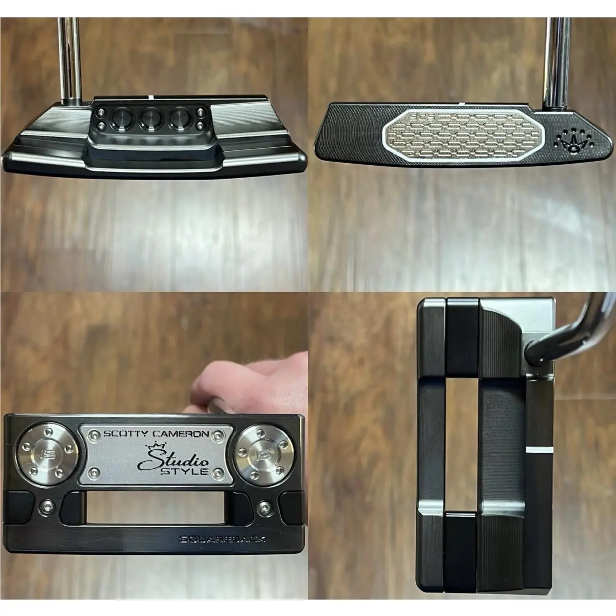 Scotty Cameron Studio Style Squareback Putter - - Xtreme Dark Finish - 34
