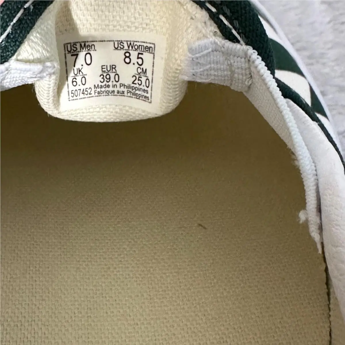 Vans shoes - Vans Classic - Classic - Green/White 8