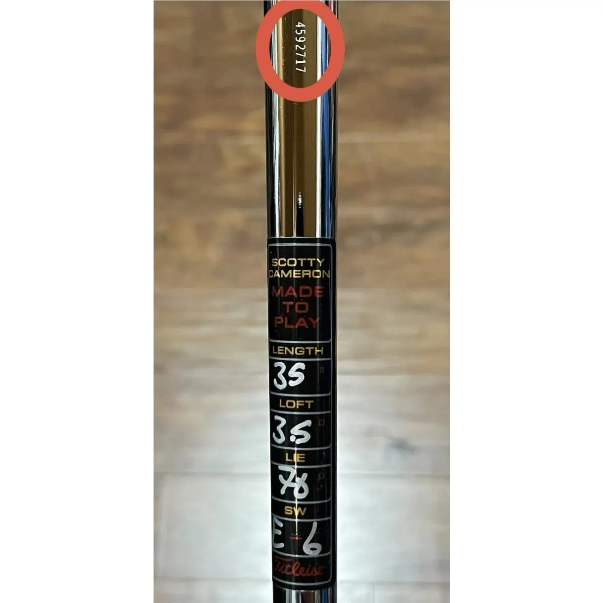 Scott  - Phantom 7 - 2026 - SCS - Xtreme Dark Finish - DLC - Red, Lie Angle: Black 5