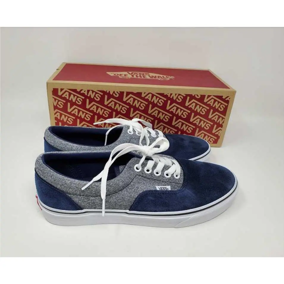 8.5 12 J Crew x Vans Era Suede Suiting Dress Blues Shoes