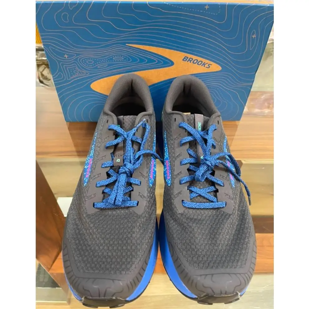 Brooks shoes - Brooks Divide 4 - Divide - 1104051D018 - Ebony Black Victoria Blue 0
