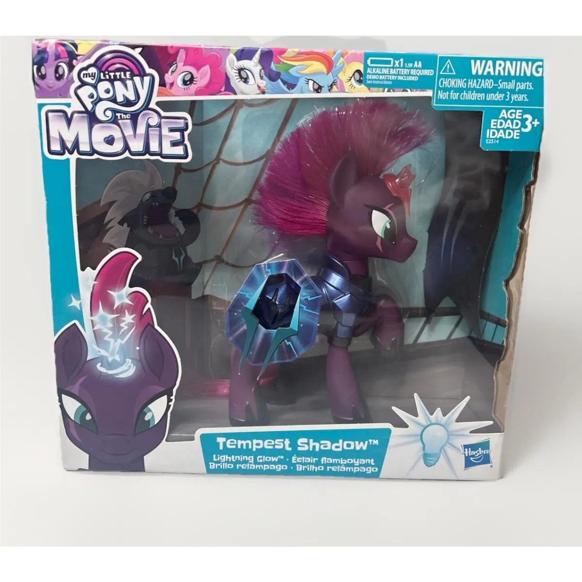 2017 My Little Pony: The Movie Tempest Shadow 6 Figure Lightning Glow