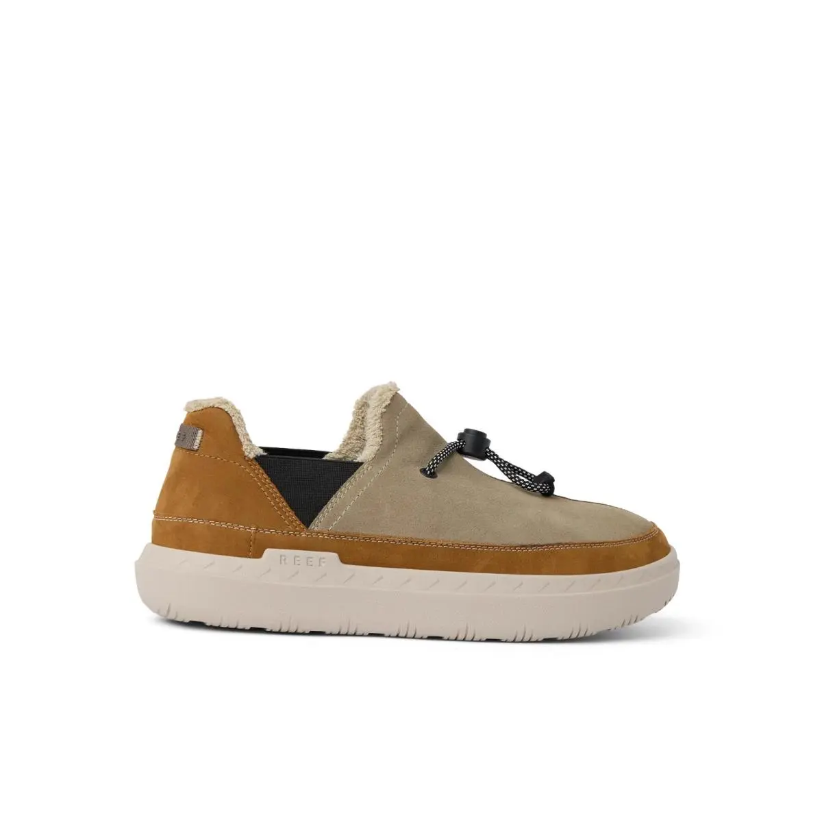 Reef Rambler Men`s Cushioned Slippers in Brown Size 7