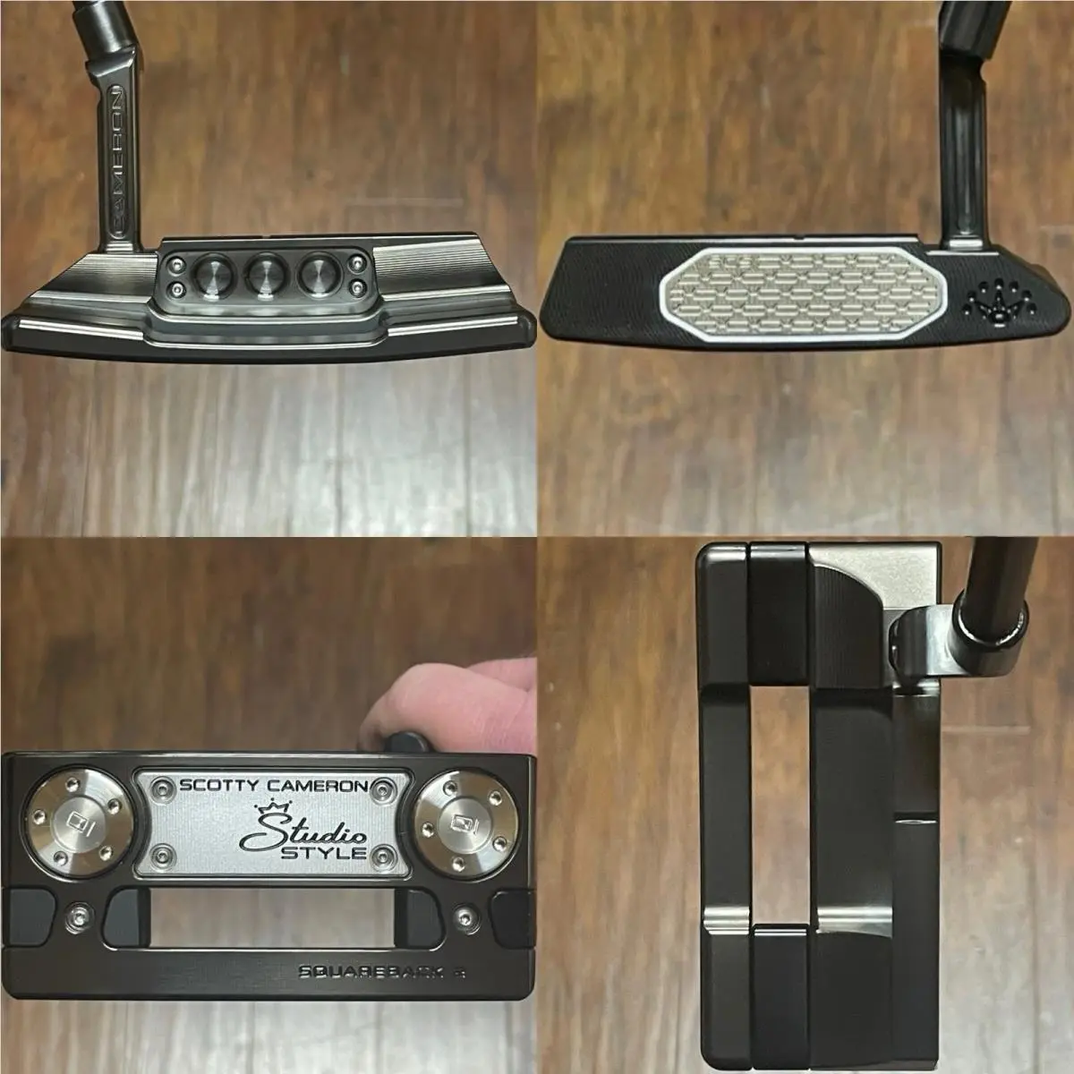 Scotty Cameron Studio Style Squareback 2 Putter - - Xtreme Dark Finish - 35”