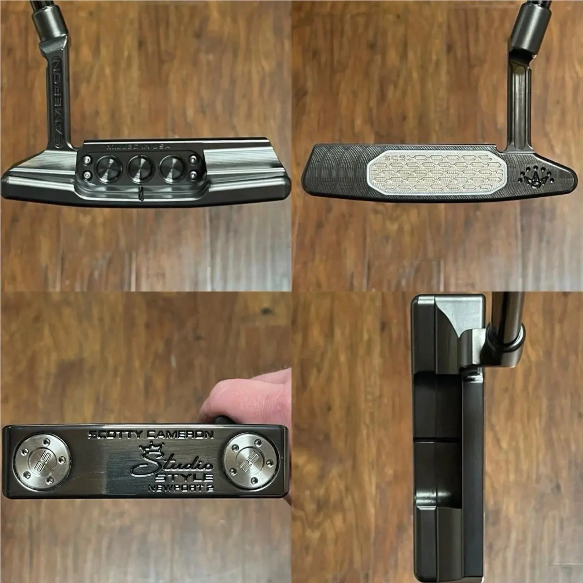 Scotty Cameron Studio Style Port 2 Putter - - Xtreme Dark Finish - 35”