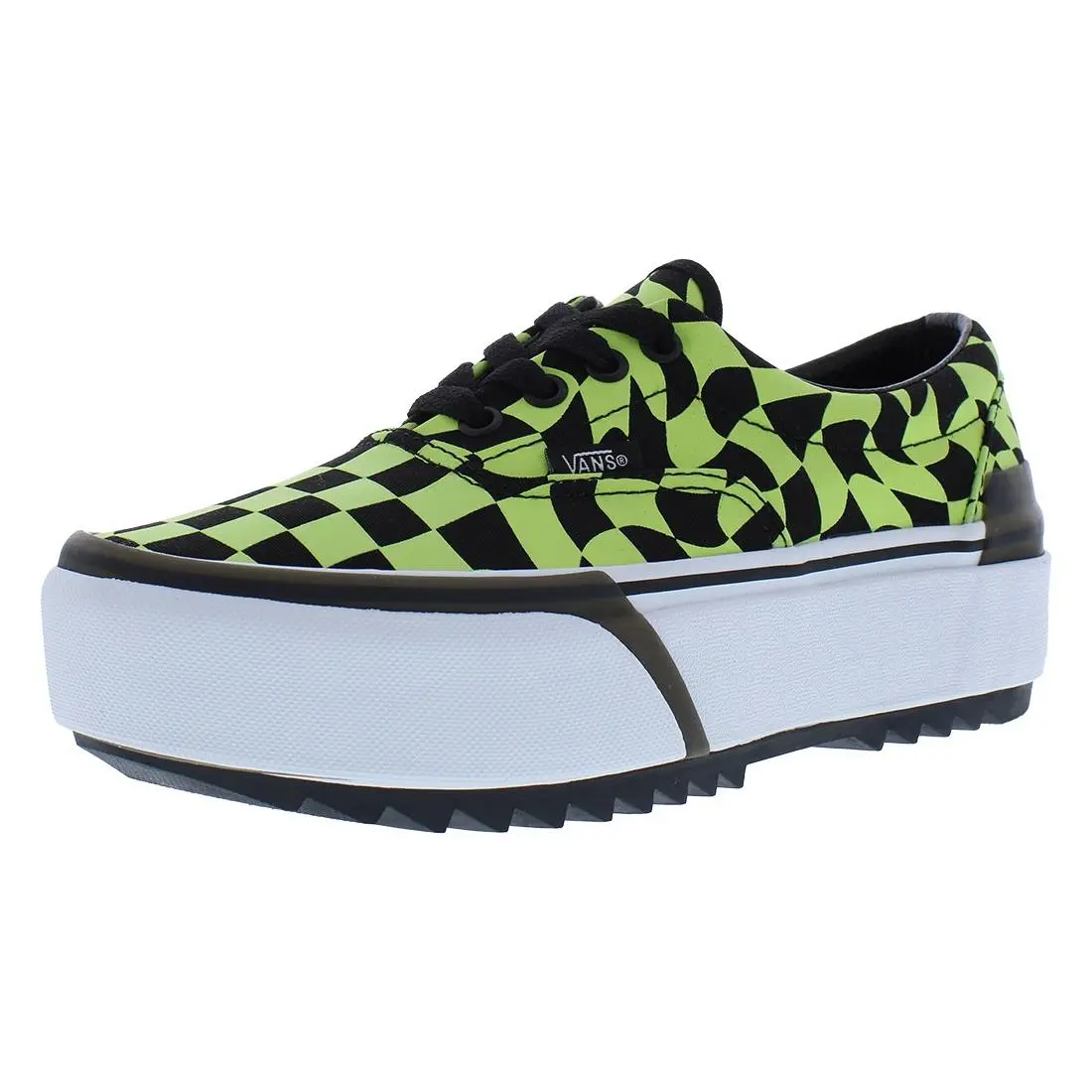 Vans shoes - Warp Check Glow/Black, Main: Multi-colored 0