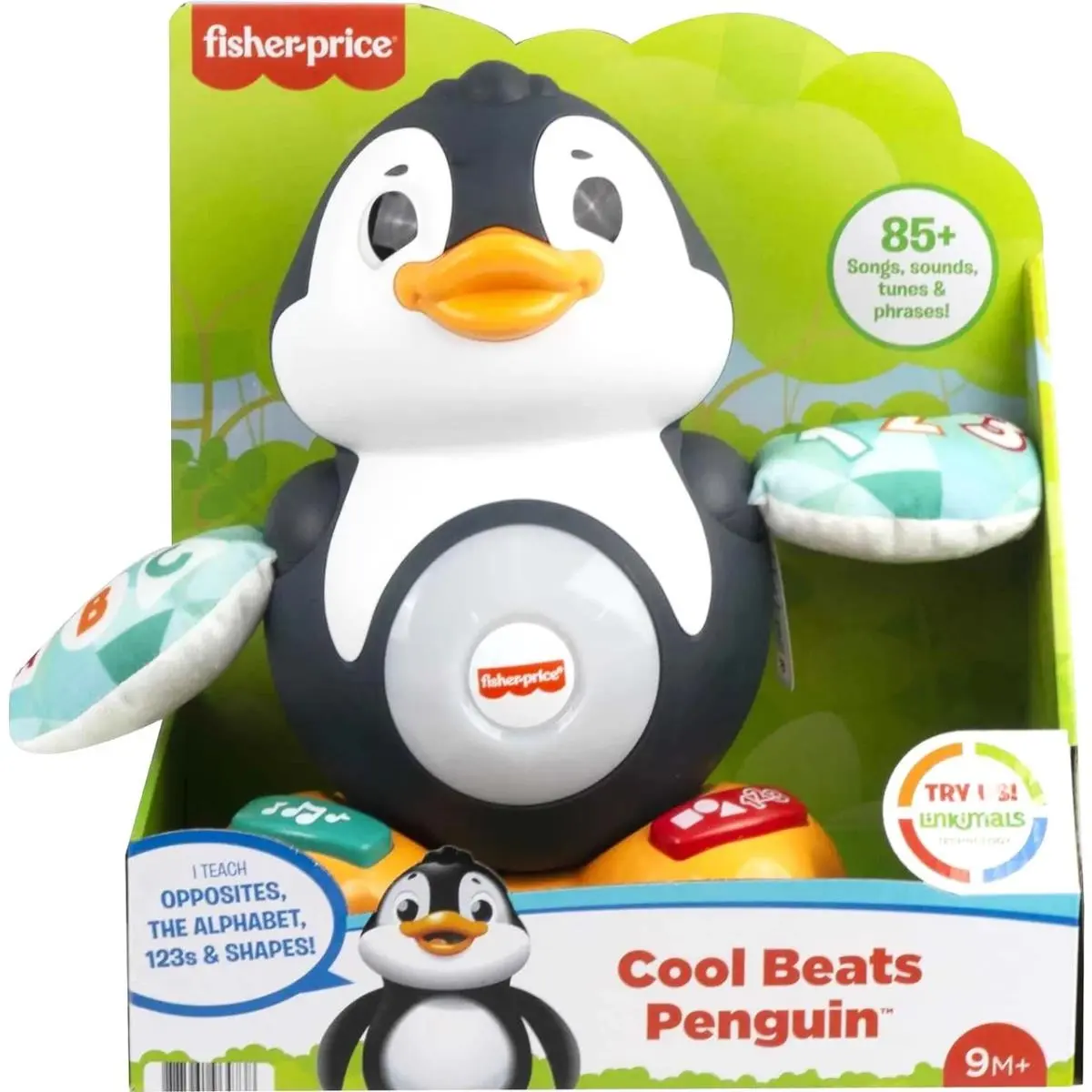 Fisher-price Linkimals Cool Beats Penguin Lights Music Learning Toy 9M+