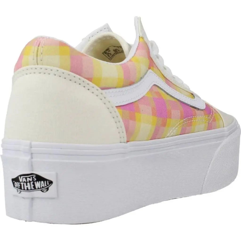 Vans shoes - Pastel Picnic Pink Plaid 3