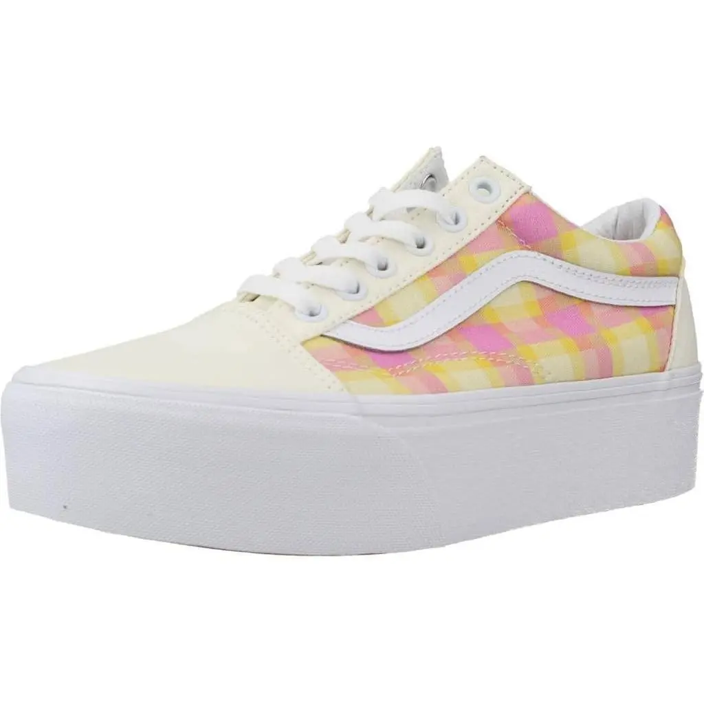 Vans shoes - Pastel Picnic Pink Plaid 6