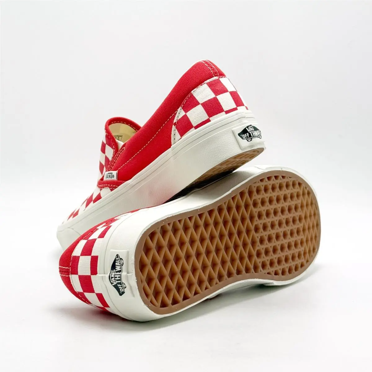Vans shoes - CHECKERBOARD - CHECKERBOARD - Red 10
