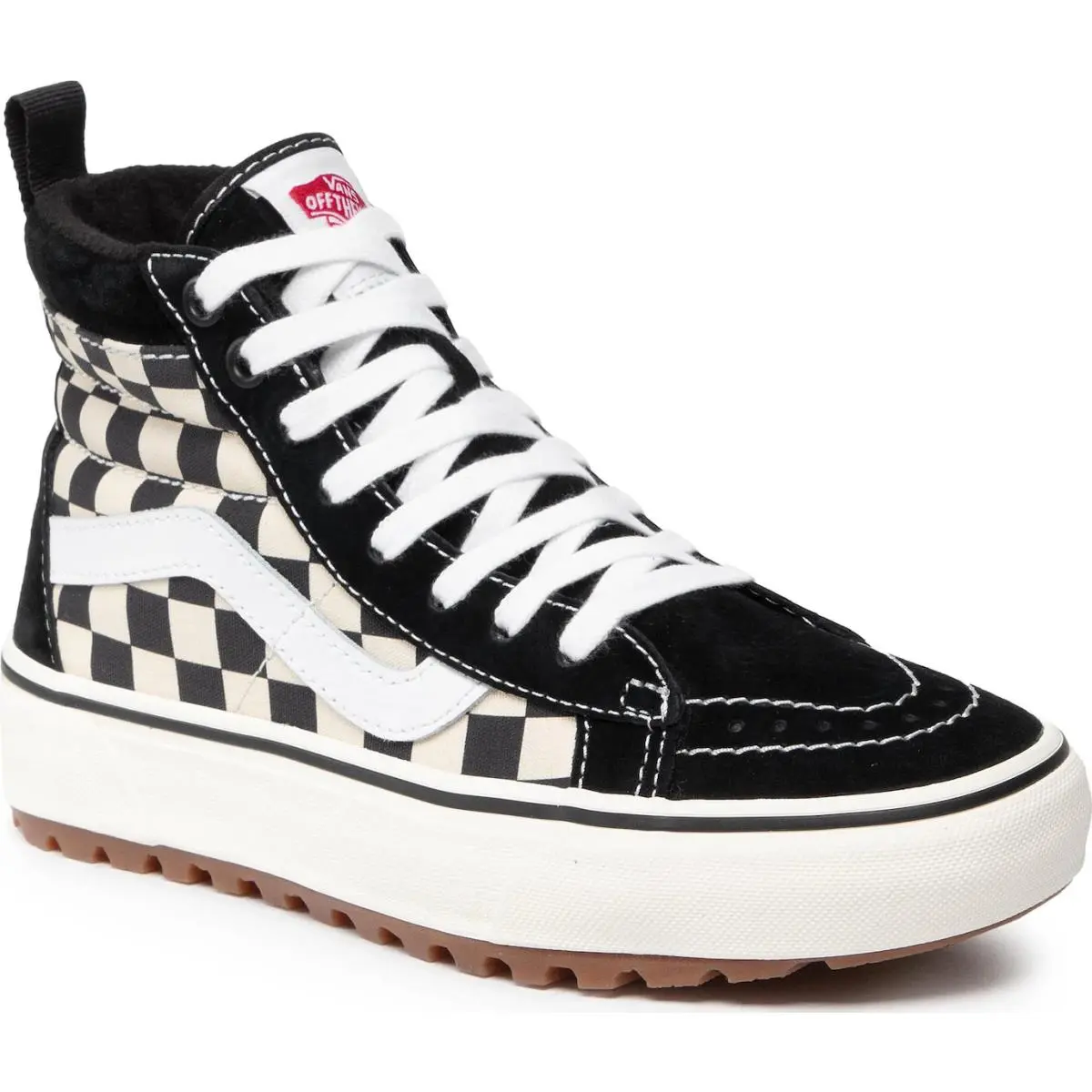 Vans shoes - Black/white/checkerboard 2