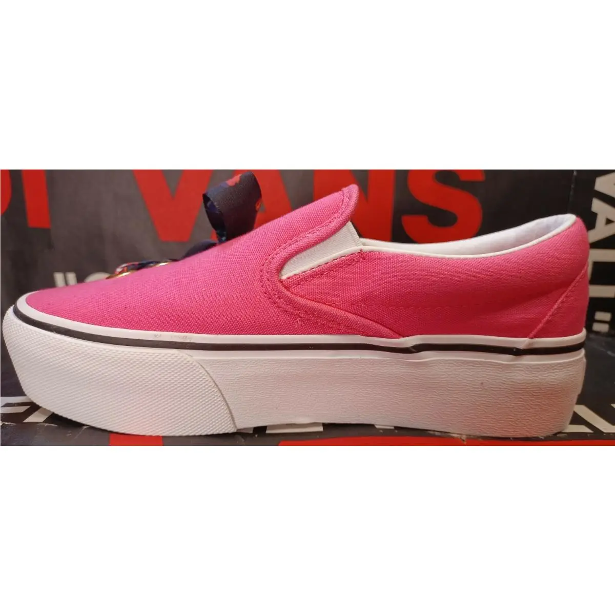 Vans shoes - VANS Off The Wall - Off The Wall - Pink Yellow White 12