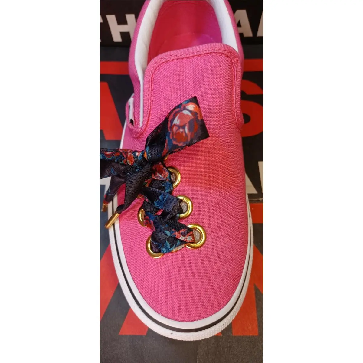 Vans shoes - VANS Off The Wall - Off The Wall - Pink Yellow White 14