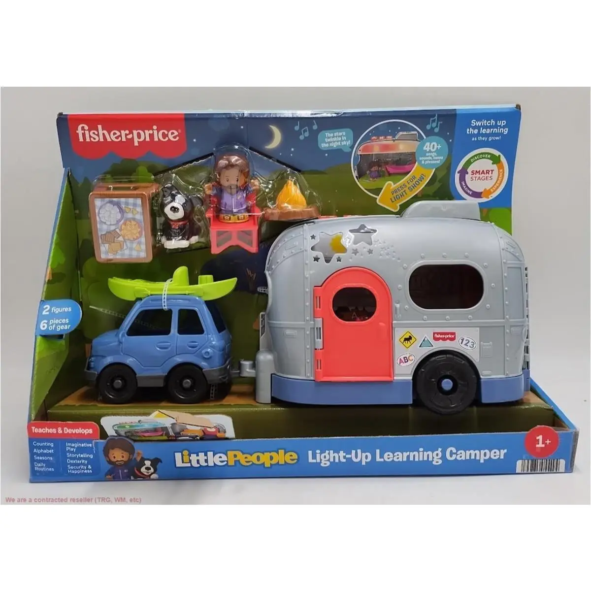 Fisher-price Little People Light-up Learning Camper Playset See Details
