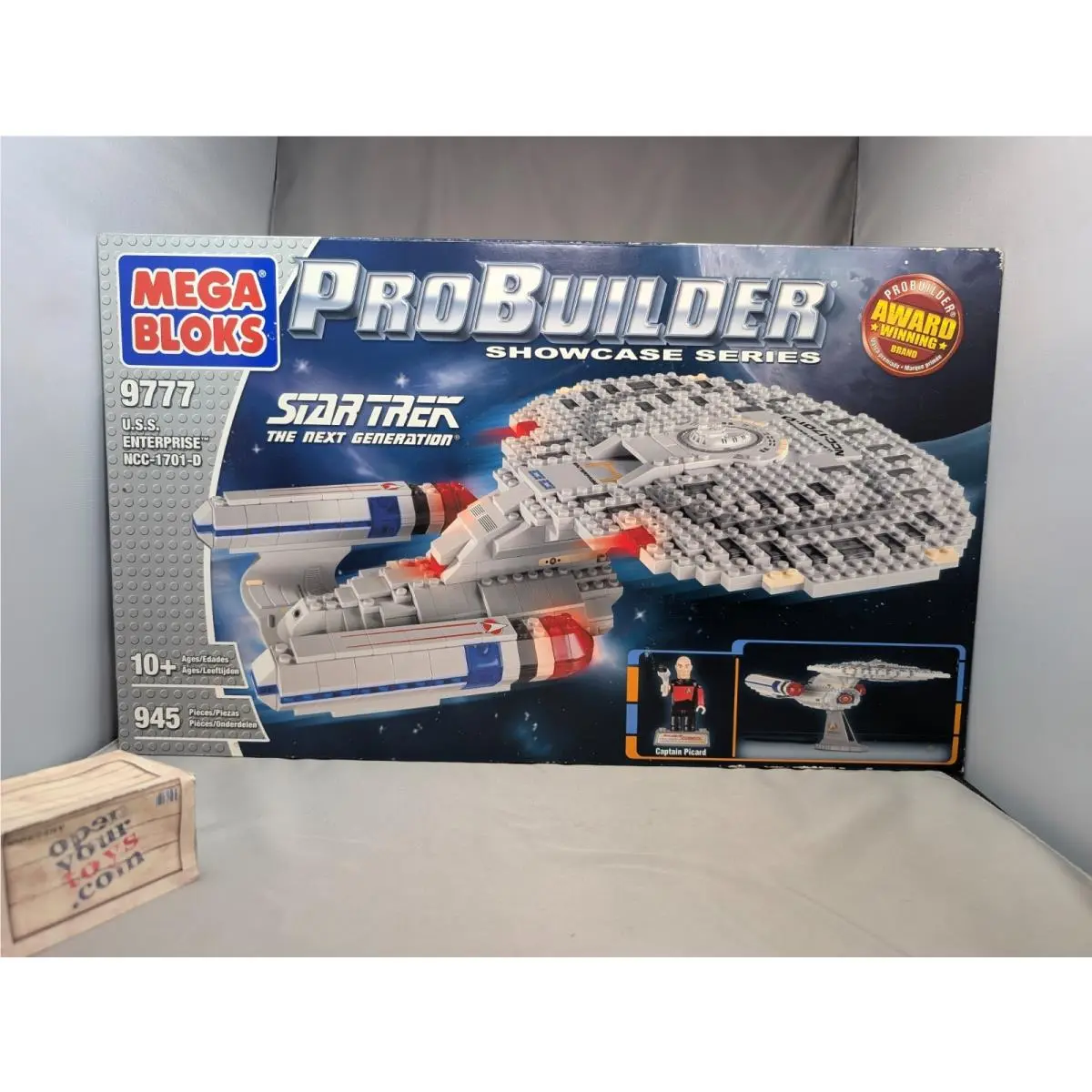 Mega Bloks 9777 Probuilder Star Trek Uss Enterprise NCC-1701-D Tng