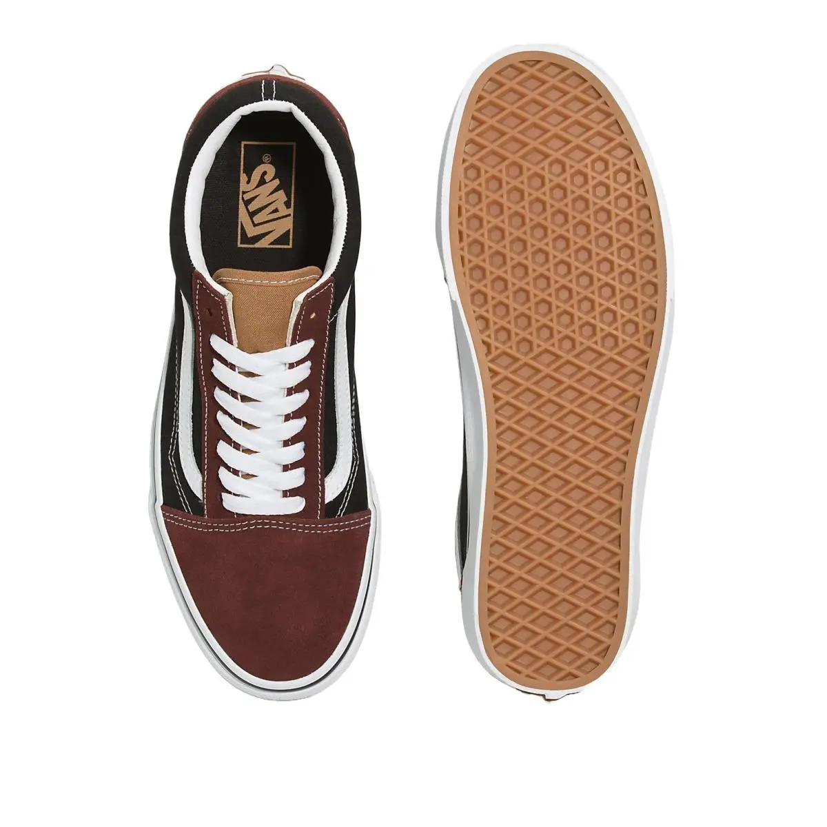 Vans shoes - (YS8) Color Block Black / Brown 1