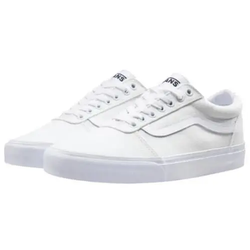Vans Ward Sneaker in True White Canvas Men`s Low-top - True White