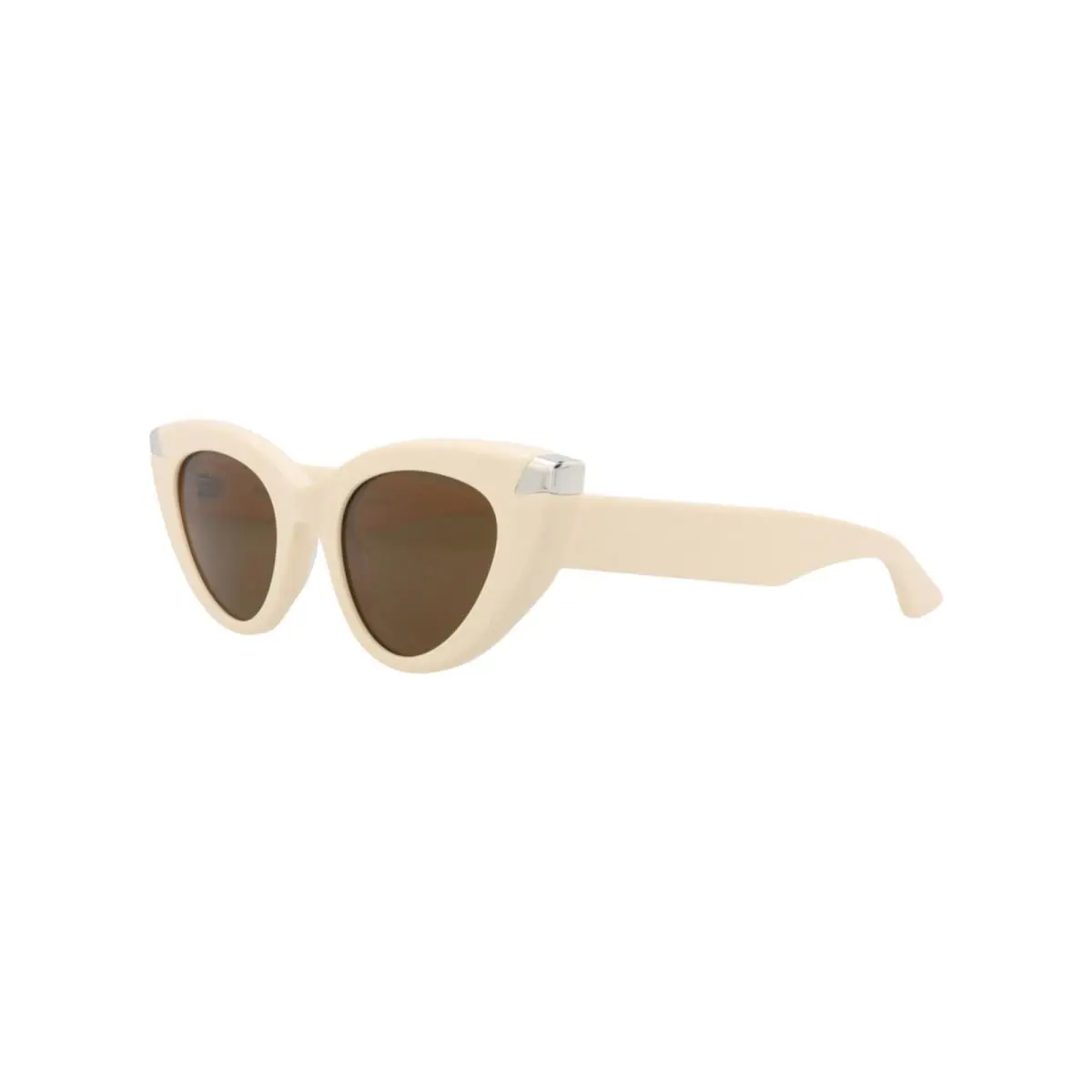 Alexander Mcqueen Women`s 50 mm Ivory Sunglasses AM0442S-30015180-004