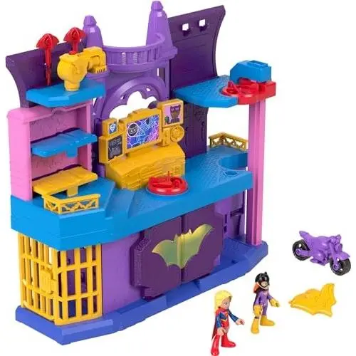 Price Imaginext DC Super Friends Preschool Toy Batgirl Hero Hideout - Fisher
