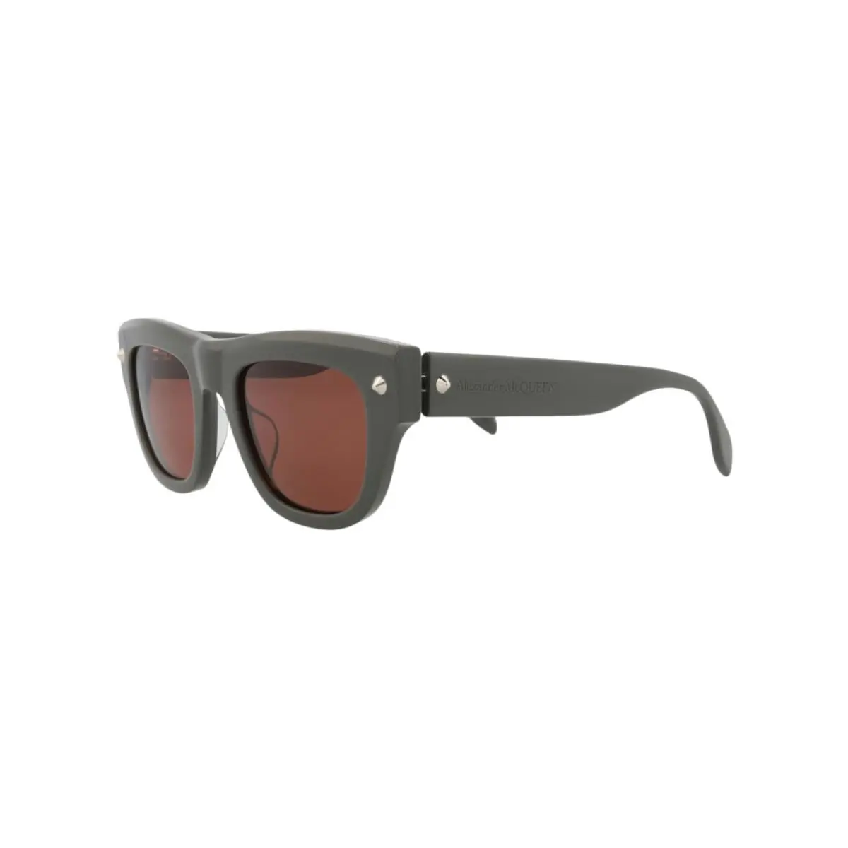 Alexander Mcqueen Men`s 51 mm Grey Sunglasses AM0425S-30014620-004 by Alexander McQueen