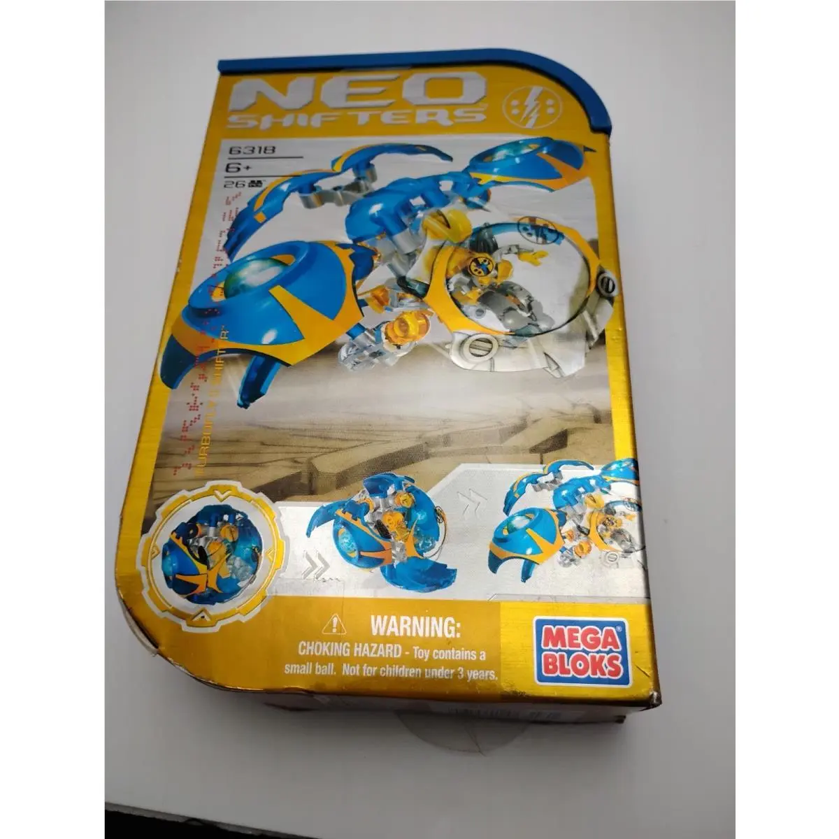 Mega Bloks Neo Shifters 6318 Turbofly Shifter Building Collector Model Toy